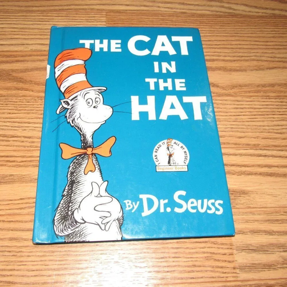“THE CAT IN THE HAT” by Dr Seuss I Can Read It All By Myself Hardcover Kid Book